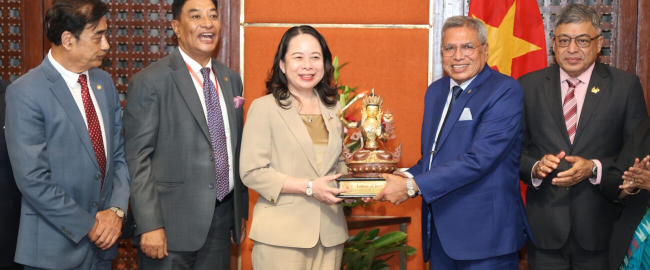 नेपाल चेम्बर अफ कमर्सद्वारा उपराष्ट्रपति सुआनसँग छलफल