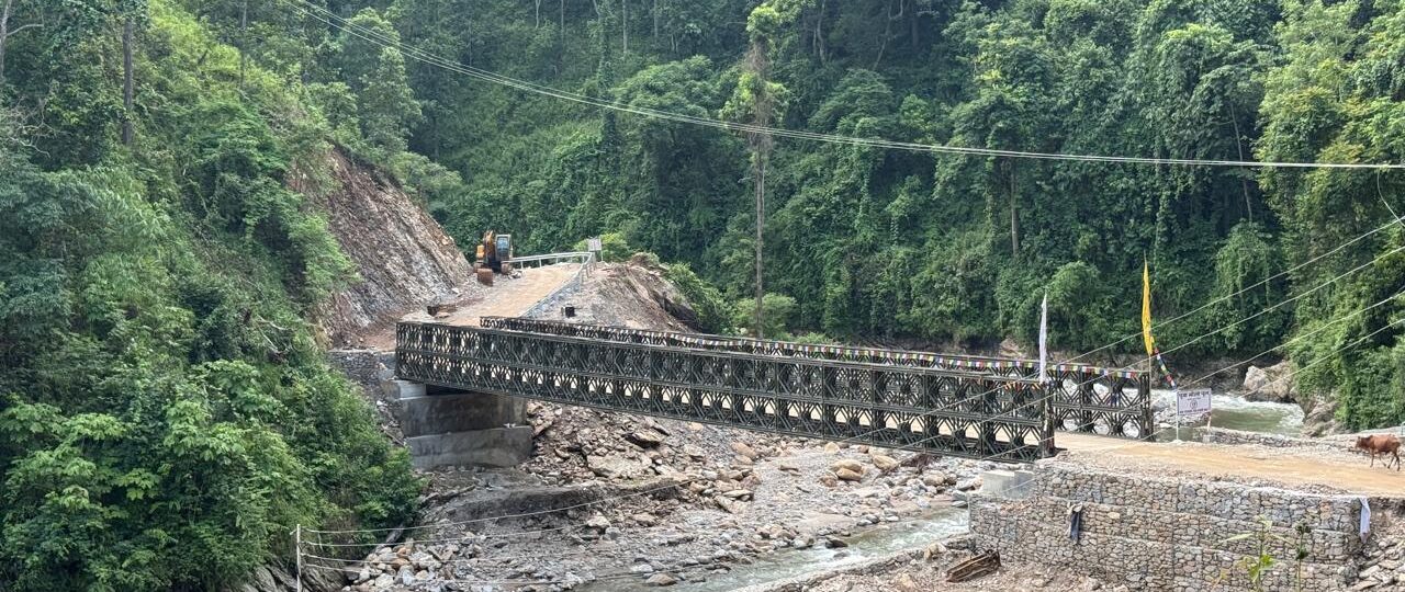 पुवा खोलामा बेलिब्रिज निर्माण, ३६ किमी दुरी छोटियो