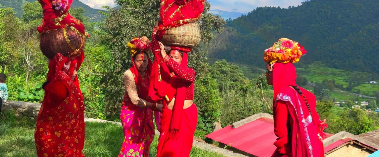 सुदूरपश्चिममा गौरा पर्व सुरु, आज घरघरमा बिरुडा भिजाइँदै