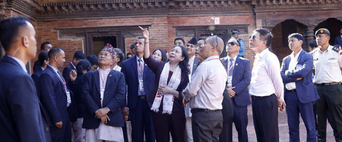 भियतनामका उपराष्ट्रपतिबाट पाटन र बौद्धनाथ क्षेत्रको अवलोकन