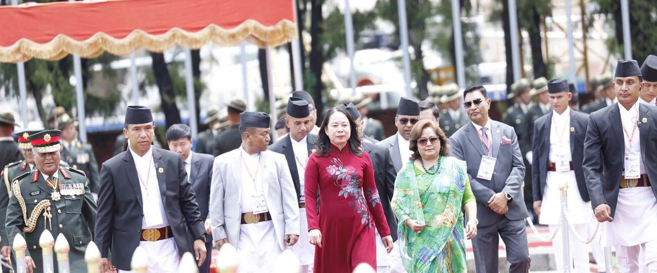 भियतनामका उपराष्ट्रपतिको भ्रमणबाट द्विपक्षीय सम्बन्ध नयाँ उचाइमा पुग्ने विश्वास