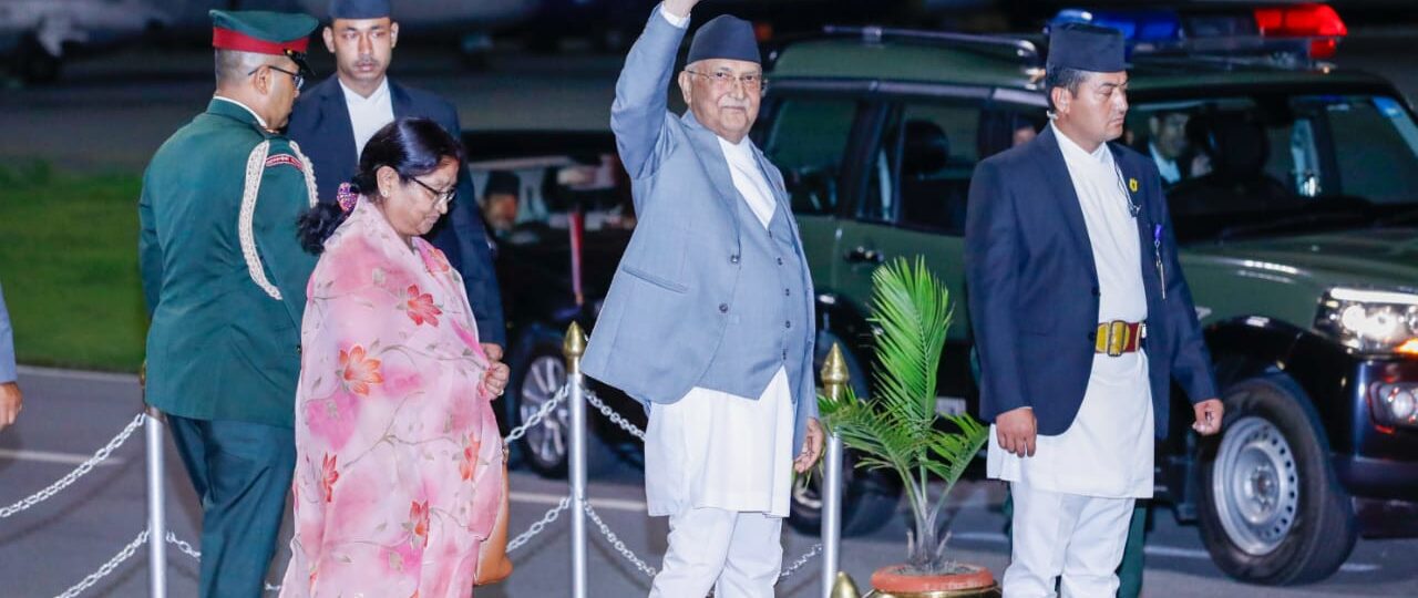 प्रधानमन्त्री ओली तुर्कमेनिस्तान प्रस्थान