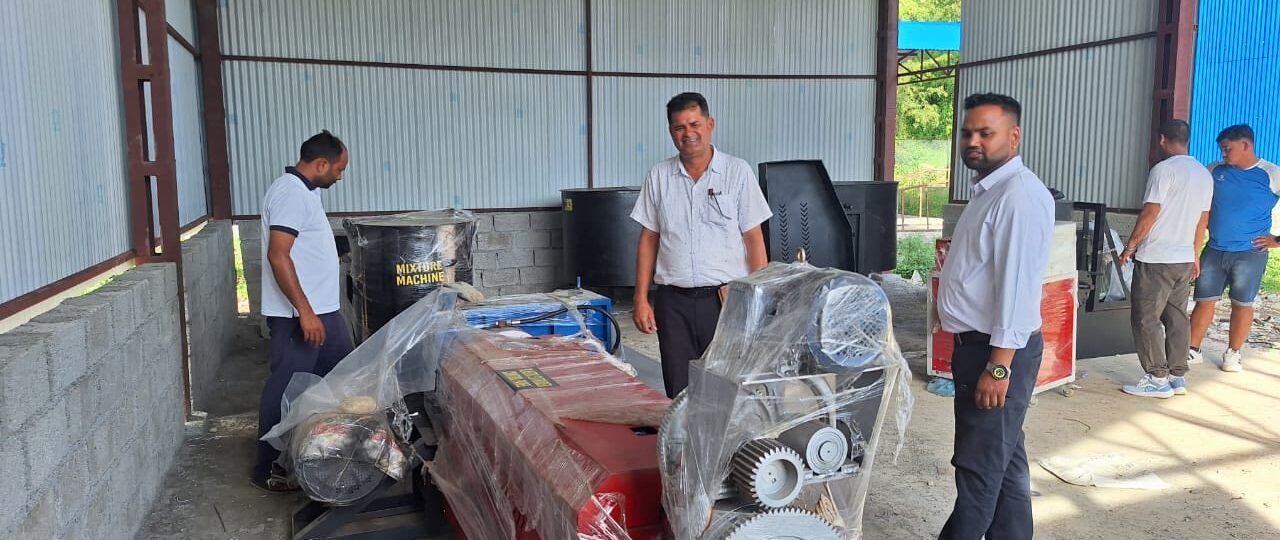 फोहरमैला प्रशोधन केन्द्रमा उपकरण जडान
