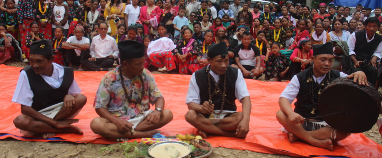 चेपाङ समुदायले मनाए सामूहिक रुपमा ‘न्वाङ्गी’