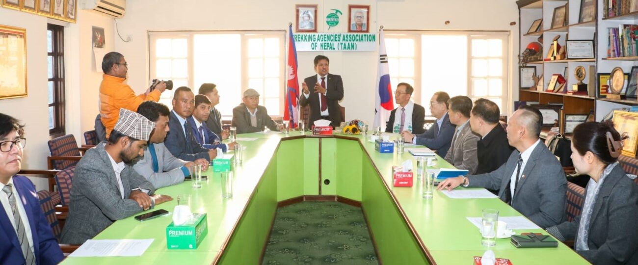 कोरियाली पर्यटन प्रवद्र्धनका लागि टान र काटाबीच समझदारी