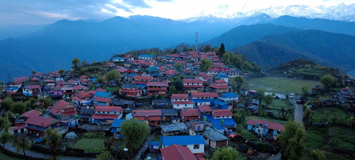 लमजुङको पर्यटकीय क्षेत्र घलेगाउँ