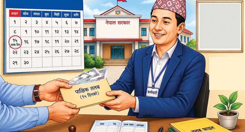 कर्मचारीलाई पाक्षिक तलब : कतै खुसी, कतै चिन्ता